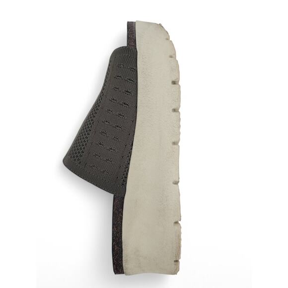 OTBT‎ Gravity Platform Sandals Womens 8.5 Chunky Knit Slides Comfort Wedge Shoes - Picture 6 of 9